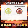 Thanksgiving Day Themed Transparent Acrylic Beads MACR-SP0001-32A-2