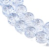 Baking Paint Transparent Glass Beads Strands GL-CBA2ED2-04C-3