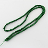 Painted Glass Beads Strands X-DGLA-S071-8mm-19-2