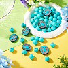 56Pcs 4 Styles Silicone Beads FIND-TA0010-75A-5
