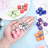 Plastic Keychain KEYC-YW00159-01-5