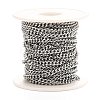 Tarnish Resistant 304 Stainless Steel Cuban Link Chains CHS-K016-03A-P-3