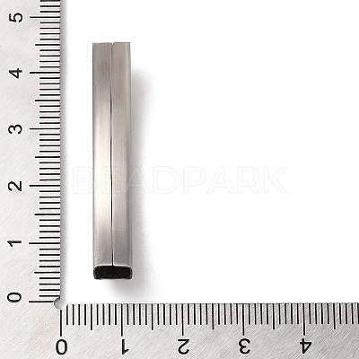 Non-Tarnish 304 Stainless Steel Tube Beads STAS-Z045-05C-P-1
