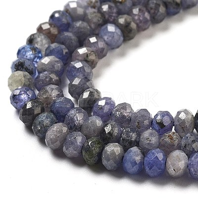 Natural Tanzanite Beads Strands X-G-G161-B14-01-1
