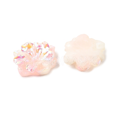 Luminous Resin Cabochons RESI-E033-02G-1