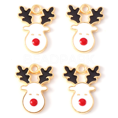 Alloy Enamel Pendants X-ENAM-S121-013A-1