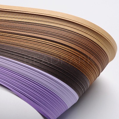 6 Colors Quilling Paper Strips DIY-J001-5mm-A06-1