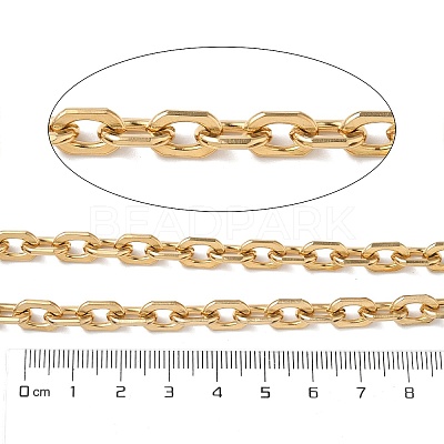 304 Stainless Steel Cable Chains CHS-G043-03G-1