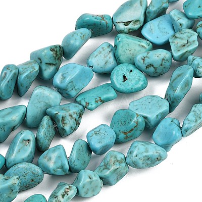 Natural Howlite Beads Strands G-N0312-01C-1