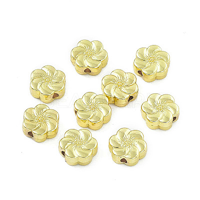 Rack Plating Alloy Beads PALLOY-I216-38LG-1