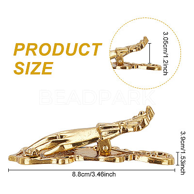 Alloy Bookmark Clips AJEW-WH0528-11B-1