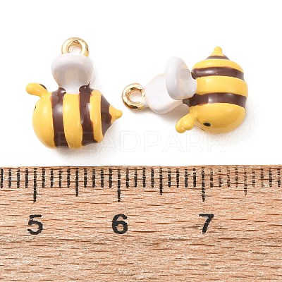 Alloy Enamel Pendants ENAM-F162-02B-04-1