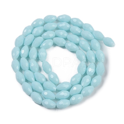 Opaque Solid Color Beads Strands EGLA-N013-P6mm-D11-1