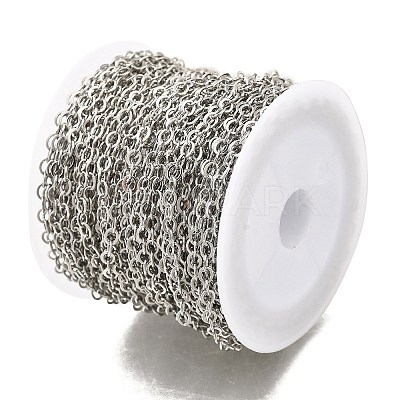 Rack Plating Brass Cable Chains CHC-M001-03P-1