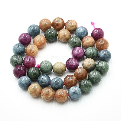 Natural Quartz Beads Strands G-N355-10mm-07-1