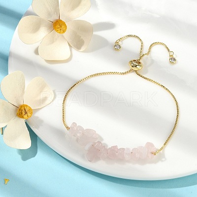 Brass Slider Bracelet BJEW-JB09335-1