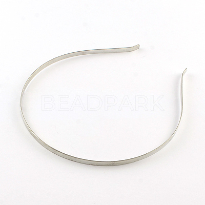 Hair Accessories Iron Hair Band Findings X-OHAR-Q042-008F-04-1
