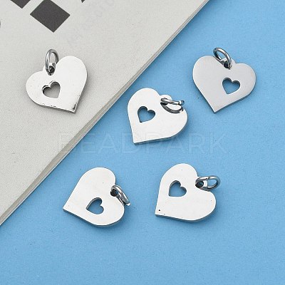 Non-Tarnish 304 Stainless Steel Pendants A-STAS-Q201-T457S-1