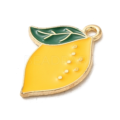 Alloy Enamel Pendants X-ENAM-E064-25KCG-08-1