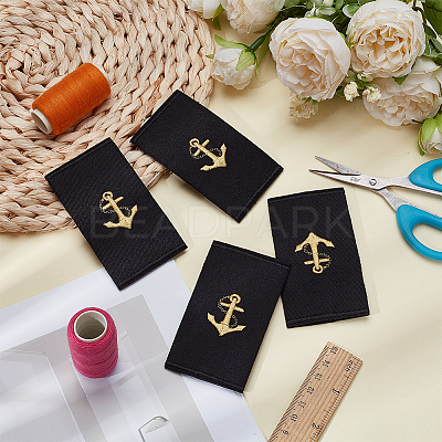 2 Pairs Cloth Navigator Epaulettes DIY-BC0016-05-1