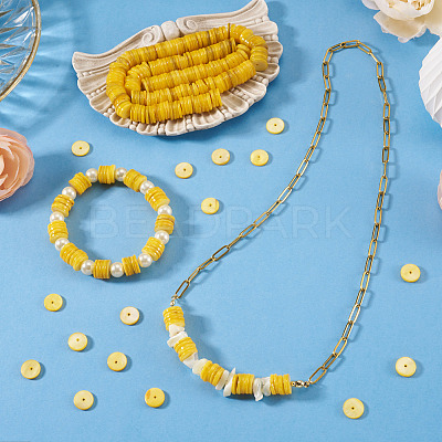1 Strand Natural Freshwater Shell Beads Strands SHEL-TA0001-35A-1