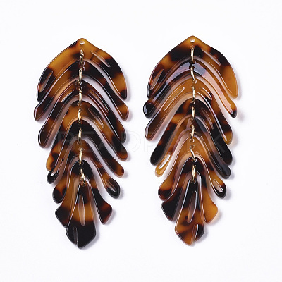 Cellulose Acetate(Resin) Big Pendants X-KY-S163-001A-1