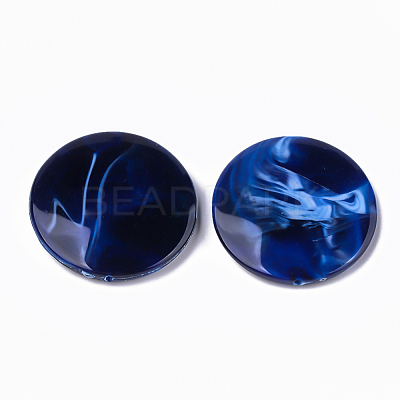 Acrylic Beads OACR-T008-01B-1