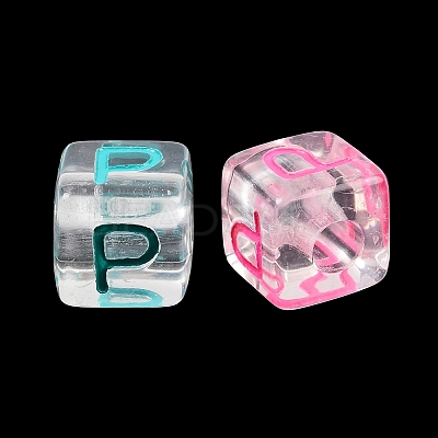 Acrylic European Beads MACR-I042-01P-1