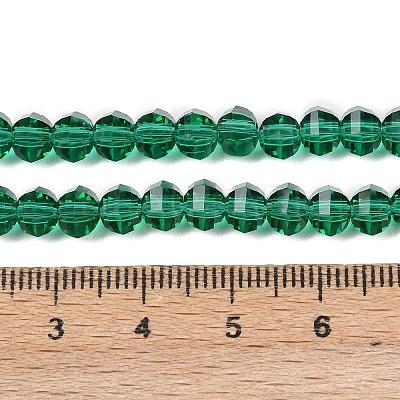 Transparent Glass Beads Strands GLAA-G125-01A-08-1
