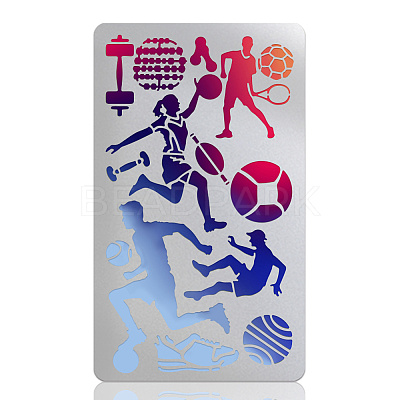 Retro Stainless Steel Metal Cutting Dies Stencils DIY-WH0242-304-1