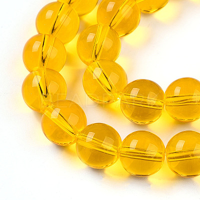 Transparent Glass Beads Strands LS-GLAA-T032-T10mm-24-1