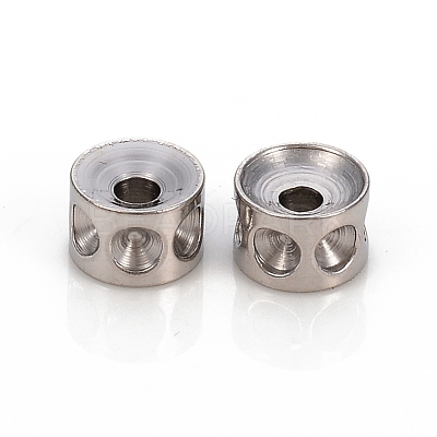 Tarnish Resistant 304 Stainless Steel Beads Rhinestone Settings STAS-I150-02A-P-1