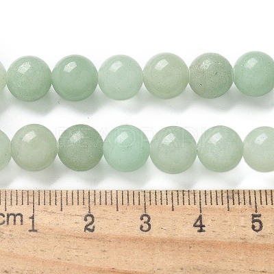 Natural Green Aventurine Beads Strands G-F591-16-1