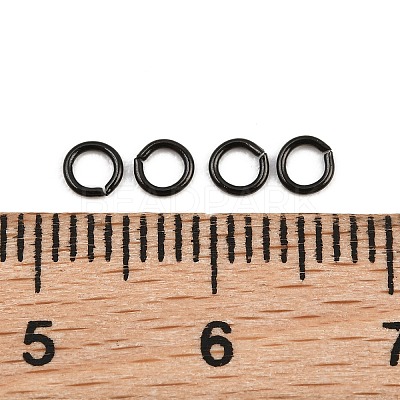 304 Stainless Steel Open Jump Rings SA-CBAF81C-01A-EB-1