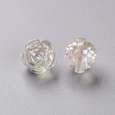 Transparent Acrylic Beads TACR-S154-33C-205-1