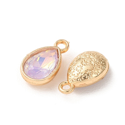 Alloy Glass Pendants GL-CBA7A25-01C-1
