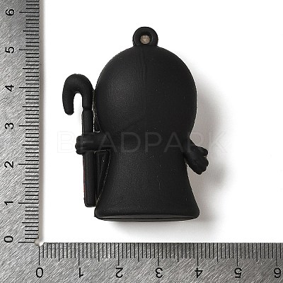 Hallowmas Theme PVC Plastic Pendants LS-KY-U003-02C-1