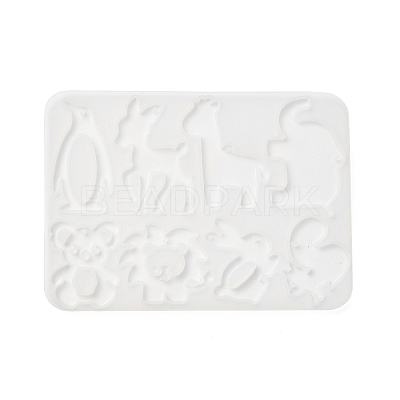 Penguin/Lion/Rabbit DIY Pendant Silhouette Silicone Molds SIL-F010-03-1