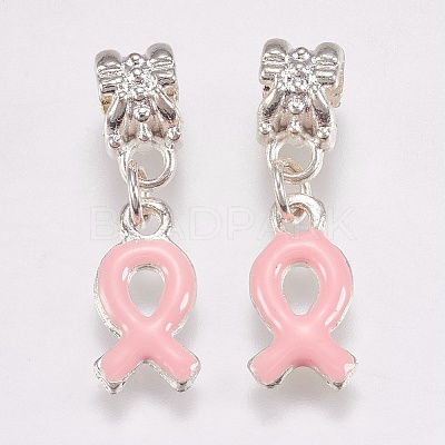 Metal Alloy European Dangle Pendants LS-MPDL-H062-1-1