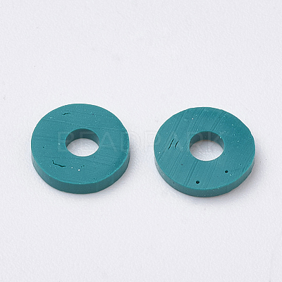 Handmade Polymer Clay Beads CLAY-R067-4.0mm-07-1