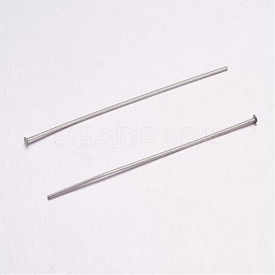 Tarnish Resistant 304 Stainless Steel Flat Head Pins STAS-H358-03B-1