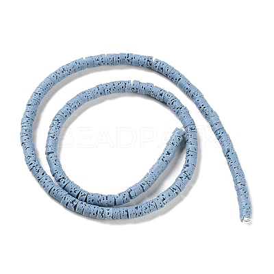 Synthetic Lava Rock Dyed Beads Strands G-H311-10-07-1