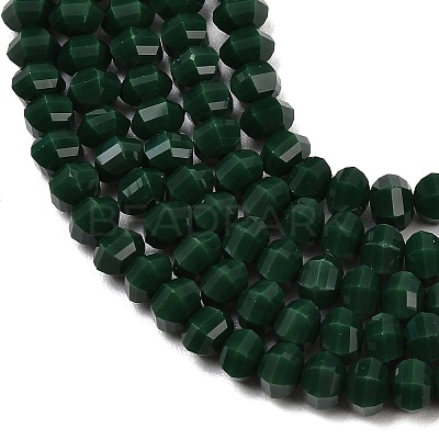 Opaque Glass Beads Strands GLAA-G125-01C-06-1