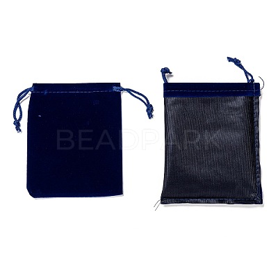Rectangle Velvet Pouches X1-TP-R002-10x12-03-1