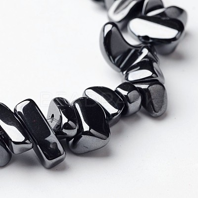 Non-Magnetic Synthetic Hematite Beads Strands X-IM009-1