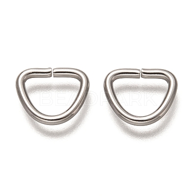 Non-Tarnish 304 Stainless Steel D Rings X-STAS-H136-0P-1