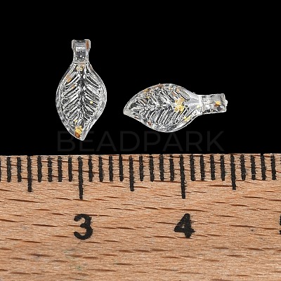 Transparent Acrylic and Gold Foil Pendants AC-CBAF9C1-04A-11-1