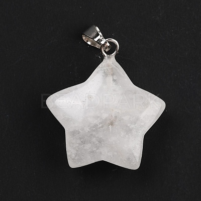 Natural Quartz Crystal Pendants G-I319-01P-04-1