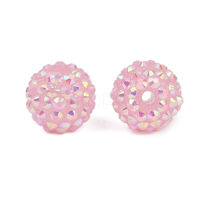 AB-Color Resin Rhinestone Beads RESI-S315-14x16-19-1