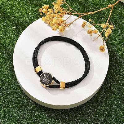 Constellation Nylon Cords Multi-strand Bracelets BJEW-U016-01A-02-1